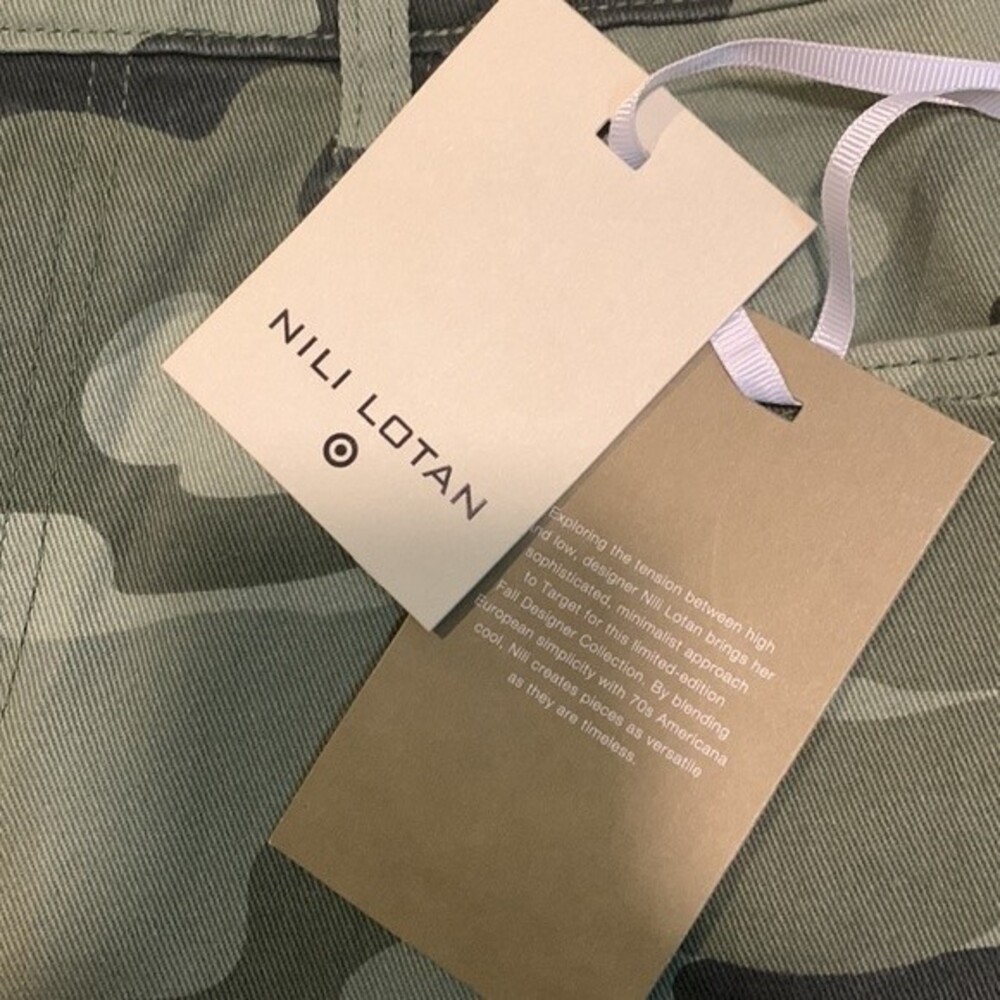 NILI LOTAN for TARGET Women's Camo Print High-Rise Ankle Skinny Jeans NWT - Picture 3 of 3